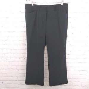 Lane Bryant short straight leg black pants